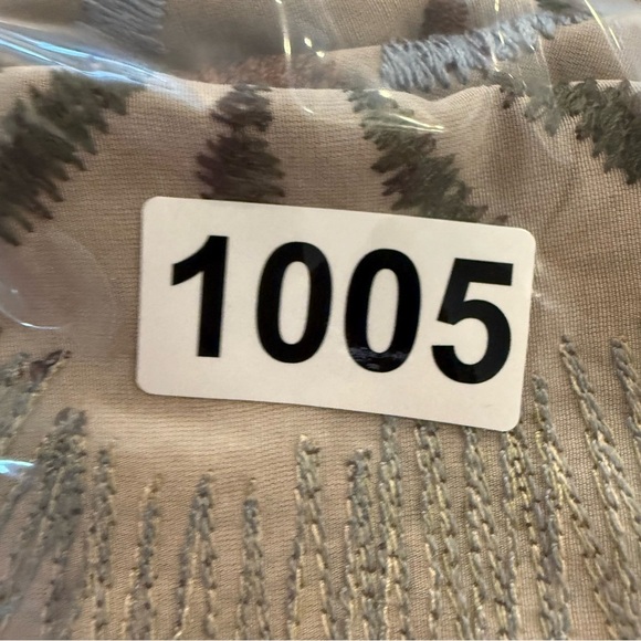 Lafayette 148 Midi Skirt Women’s Size 16 Beige Floral Embroidered Cotton Silk - Picture 8 of 8